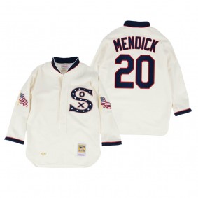 Chicago White Sox Danny Mendick White 1917 Authentic Jersey