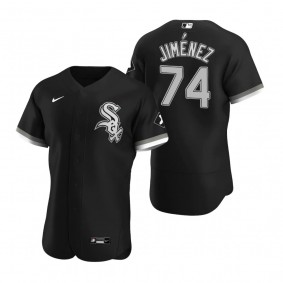 Men's Chicago White Sox Eloy Jimenez Nike Black Authentic 2020 Alternate Jersey