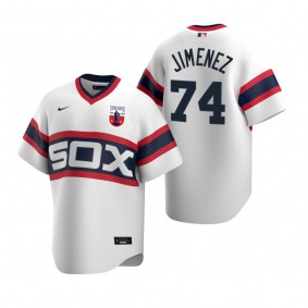 Men's Chicago White Sox Eloy Jimenez Nike White Negro Leagues Cooperstown Collection Jersey