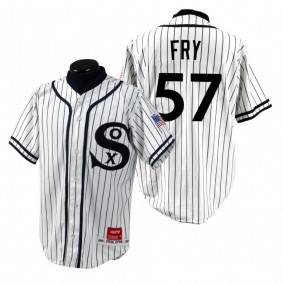 Chicago White Sox Jace Fry White Turn Back the Clock 1990 Special Edition Jersey