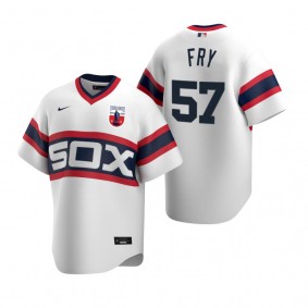 Men's Chicago White Sox Jace Fry Nike White Negro Leagues Cooperstown Collection Jersey