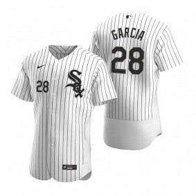 Men's Chicago White Sox Leury Garcia Nike White Authentic 2020 Home Jersey