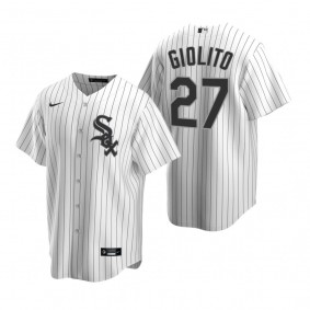 Men's Chicago White Sox Lucas Giolito Nike White Replica Home Jersey