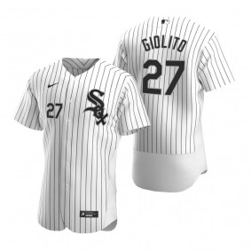 Men's Chicago White Sox Lucas Giolito Nike White Authentic 2020 Home Jersey