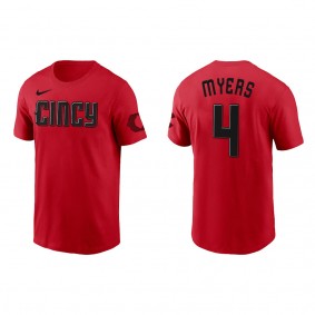 Wil Myers Cincinnati Reds Nike Red 2023 City Connect T-Shirt