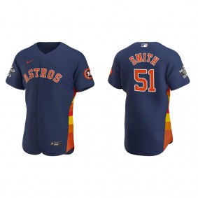 Will Smith Houston Astros Navy 2022 World Series Alternate Authentic Jersey