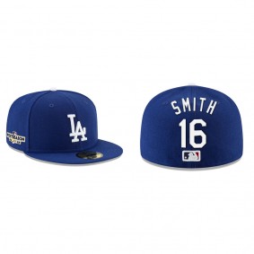 Will Smith Los Angeles Dodgers Royal 2022 Postseason Side Patch 59FIFTY Fitted Hat