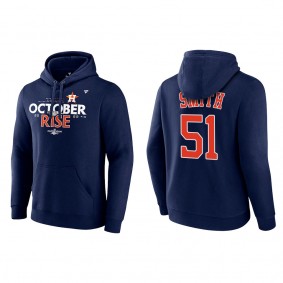 Will Smith Houston Astros Navy 2022 AL West Division Champions Locker Room Hoodie