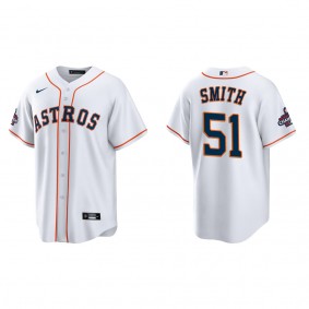 Will Smith Houston Astros White 2022 World Series Champions Replica Jersey