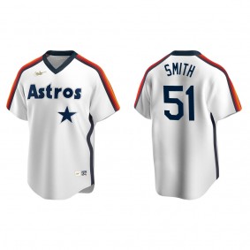 Men's Houston Astros Will Smith White Cooperstown Collection Home Jersey