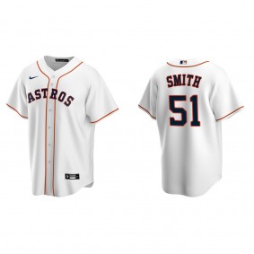 Men's Houston Astros Will Smith White Replica Home Jersey