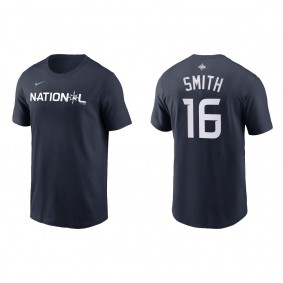 Will Smith National League Navy 2023 MLB All-Star Game Name & Number T-Shirt