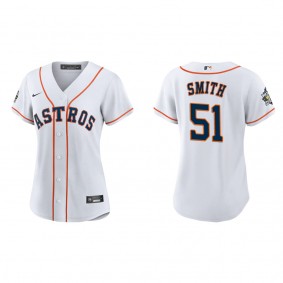 Will Smith Women's Houston Astros White 2022 World Series Home Replica Jersey