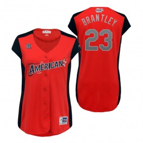 Women's American League Michael Brantley 2019 MLB All-Star Game Workout Jersey