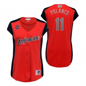 Women's American League Jorge Polanco 2019 MLB All-Star Game Workout Jersey