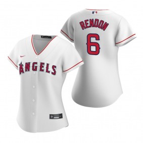 Women's Los Angeles Angels Anthony Rendon Nike White 2020 Replica Home Jersey