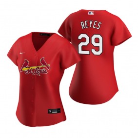 Women's St. Louis Cardinals Alex Reyes Nike Red 2020 Replica Alternate Jersey
