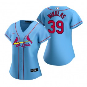 Women's St. Louis Cardinals Miles Mikolas Nike Light Blue 2020 Replica Alternate Jersey