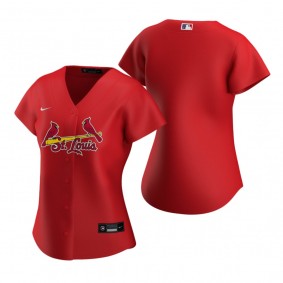 Women's St. Louis Cardinals Nike Red 2020 Replica Alternate Jersey