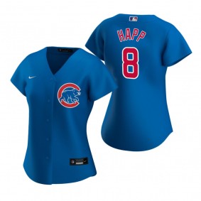 Women's Chicago Cubs Ian Happ Nike Royal 2020 Replica Alternate Jersey