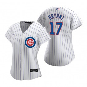 Women's Chicago Cubs Kris Bryant Nike White 2020 Replica Home Jersey