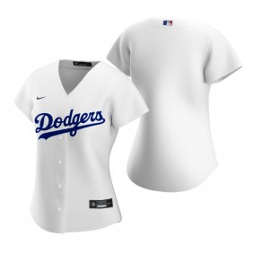Women's Los Angeles Dodgers Nike White 2020 Replica Home Jersey