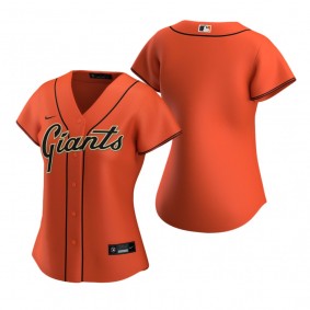 Women's San Francisco Giants Nike Orange 2020 Replica Alternate Jersey