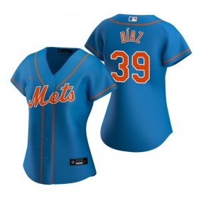 Women's New York Mets Edwin Diaz Nike Royal 2020 Replica Alternate Jersey