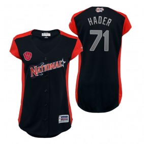 Women's National League Josh Hader 2019 MLB All-Star Game Workout Jersey