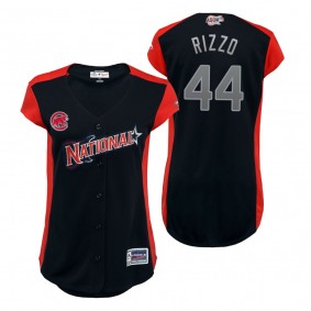 Women's National League Anthony Rizzo Navy 2019 MLB All-Star Game Workout Jersey