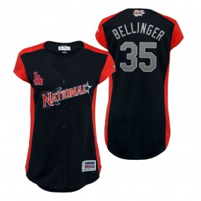 Women's National League Cody Bellinger Navy 2019 MLB All-Star Game Workout Jersey