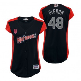 Women's National League Jacob deGrom 2019 MLB All-Star Game Workout Jersey