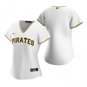 Women's Pittsburgh Pirates Nike White 2020 Replica Home Jersey