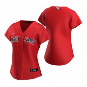 Women's Boston Red Sox Nike Red 2020 Replica Alternate Jersey