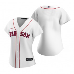 Women's Boston Red Sox Nike White 2020 Replica Home Jersey
