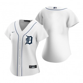 Women's Detroit Tigers Nike White 2020 Replica Home Jersey