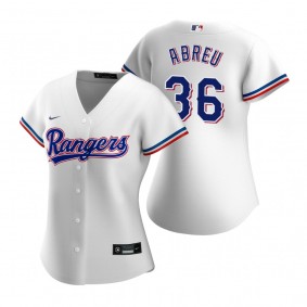 Women's Texas Rangers Albert Abreu White Replica Jersey