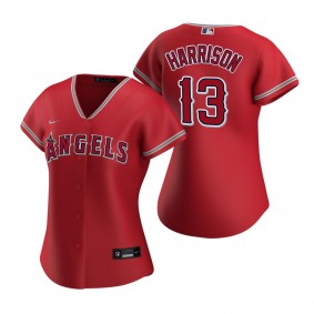 Women's Los Angeles Angels Monte Harrison Red Replica Jersey