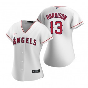 Women's Los Angeles Angels Monte Harrison White Replica Jersey