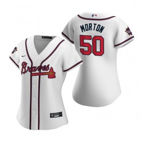 Women's Atlanta Braves Charlie Morton White 2021 MLB All-Star Game Replica Jersey
