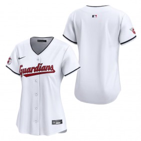 Women's Cleveland Guardians White Home Limited Jersey