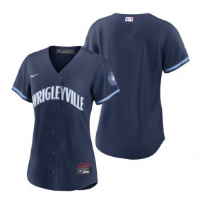 Women's Chicago Cubs Navy 2021 City Connect Replica Jersey