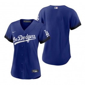 Women's Los Angeles Dodgers Royal 2021 City Connect Replica Jersey
