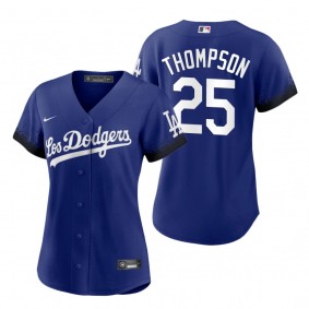 Women's Los Angeles Dodgers Trayce Thompson Royal City Connect Replica Jersey