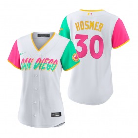Women's San Diego Padres Eric Hosmer White 2022 City Connect Replica Jersey