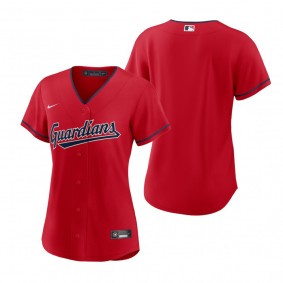 Women's Cleveland Guardians Red Replica Jersey