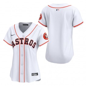Women's Houston Astros White Home Limited Jersey