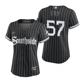 Women's Chicago White Sox Jace Fry Black 2021 City Connect Replica Jersey