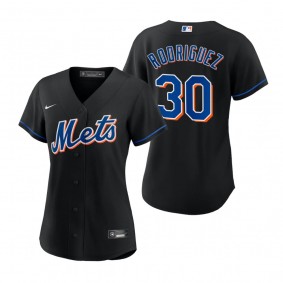 Women's New York Mets Joely Rodriguez Black Replica Alternate Jersey