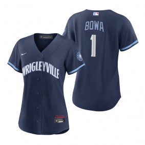 Women's Chicago Cubs Larry Bowa Navy 2021 City Connect Replica Jersey
